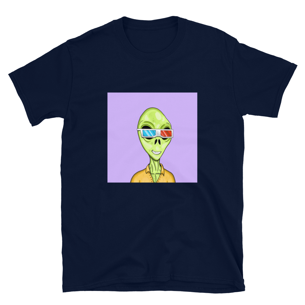 Alien #0010 by inkink Shivadelic  - T-Shirt