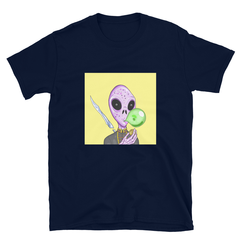 Alien #0012 by inkink Shivadelic  - T-Shirt