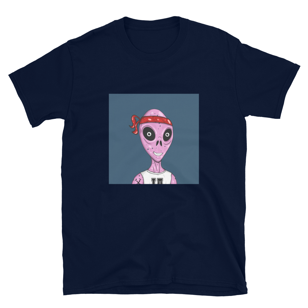 Alien #0014 by inkink Shivadelic  - T-Shirt