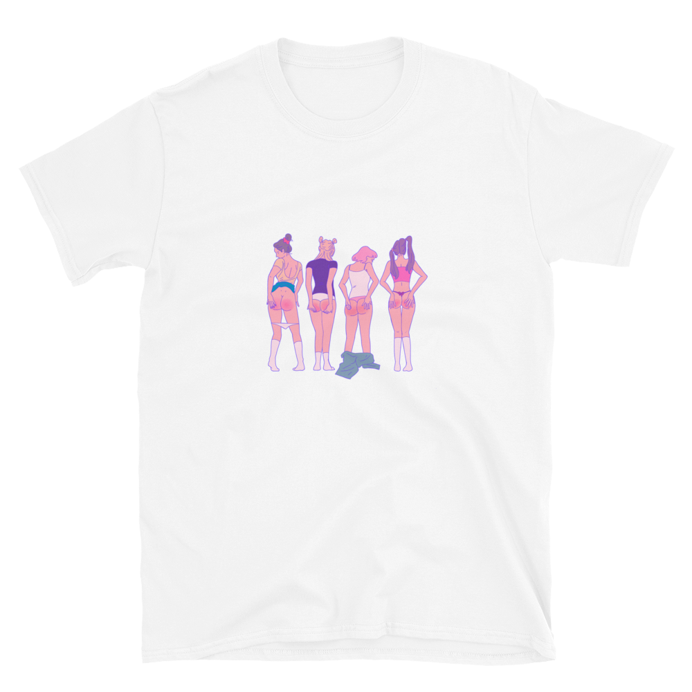 4 sorry girls by Jiangbrulant - T-Shirt