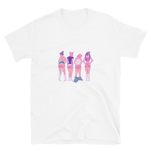 4 sorry girls by Jiangbrulant - T-Shirt
