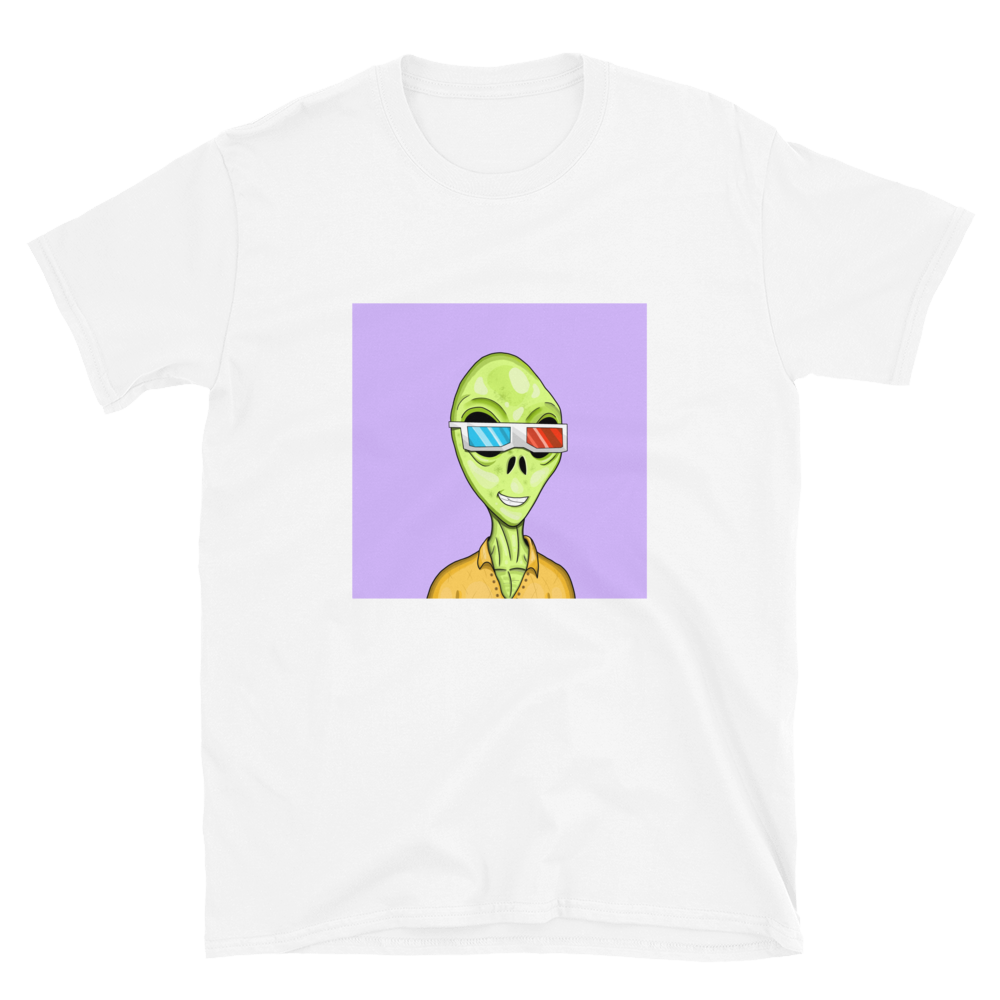 Alien #0010 by inkink Shivadelic  - T-Shirt