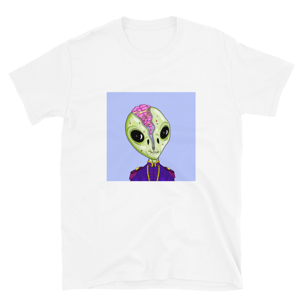 Alien #0008 by inkink Shivadelic  - T-Shirt