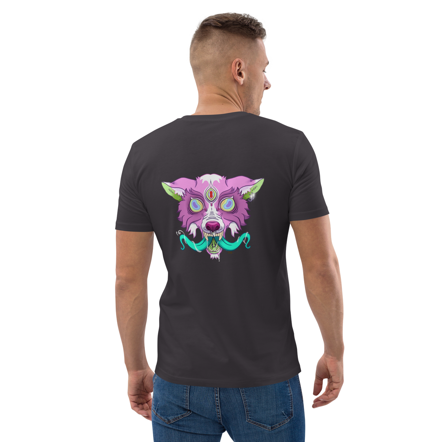 feat Koro Alana  - Unisex organic cotton t-shirt REAR PRINT
