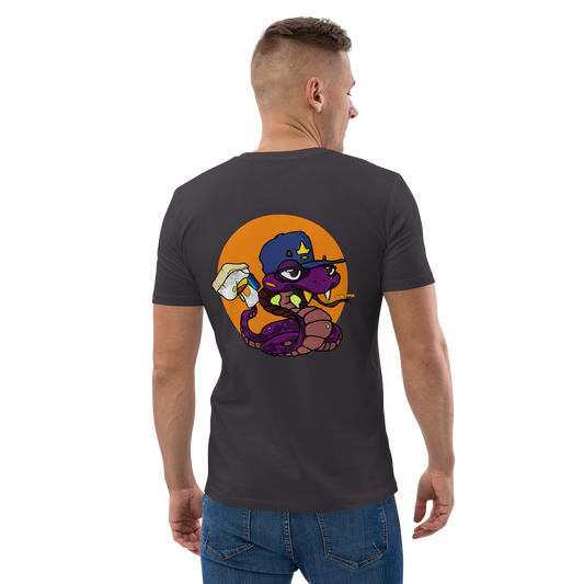 feat culpao_nft - Unisex organic cotton t-shirt REAR PRINT