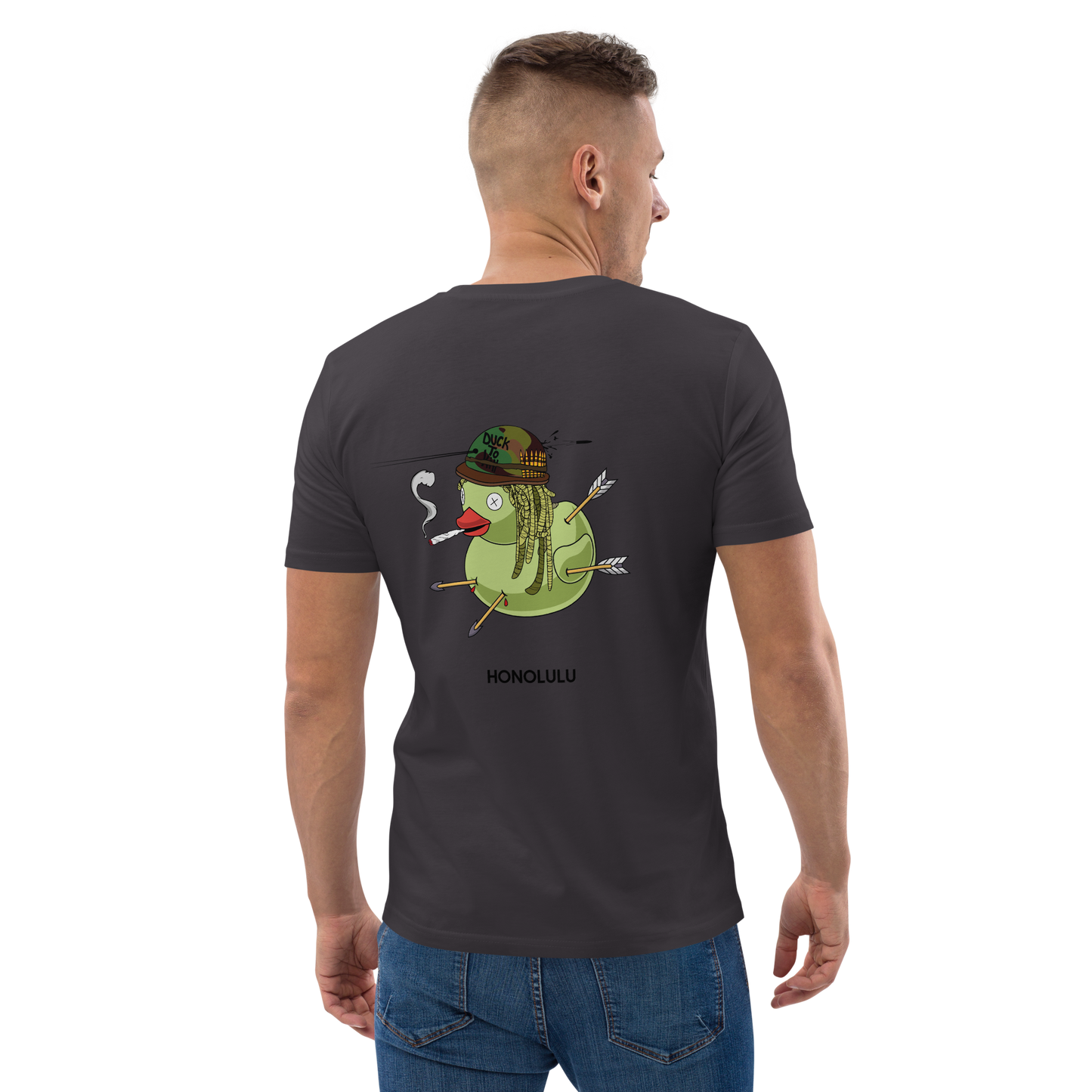 feat Ducking Idiots NFT - Unisex organic cotton t-shirt