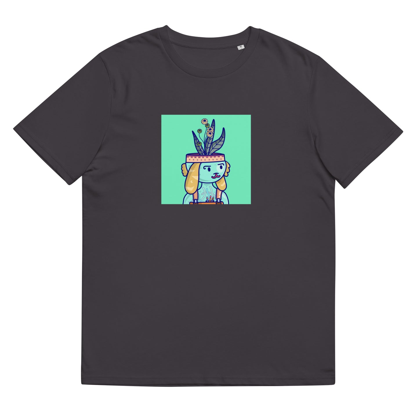 Unisex organic cotton t-shirt feat. NFT Daturians #1301