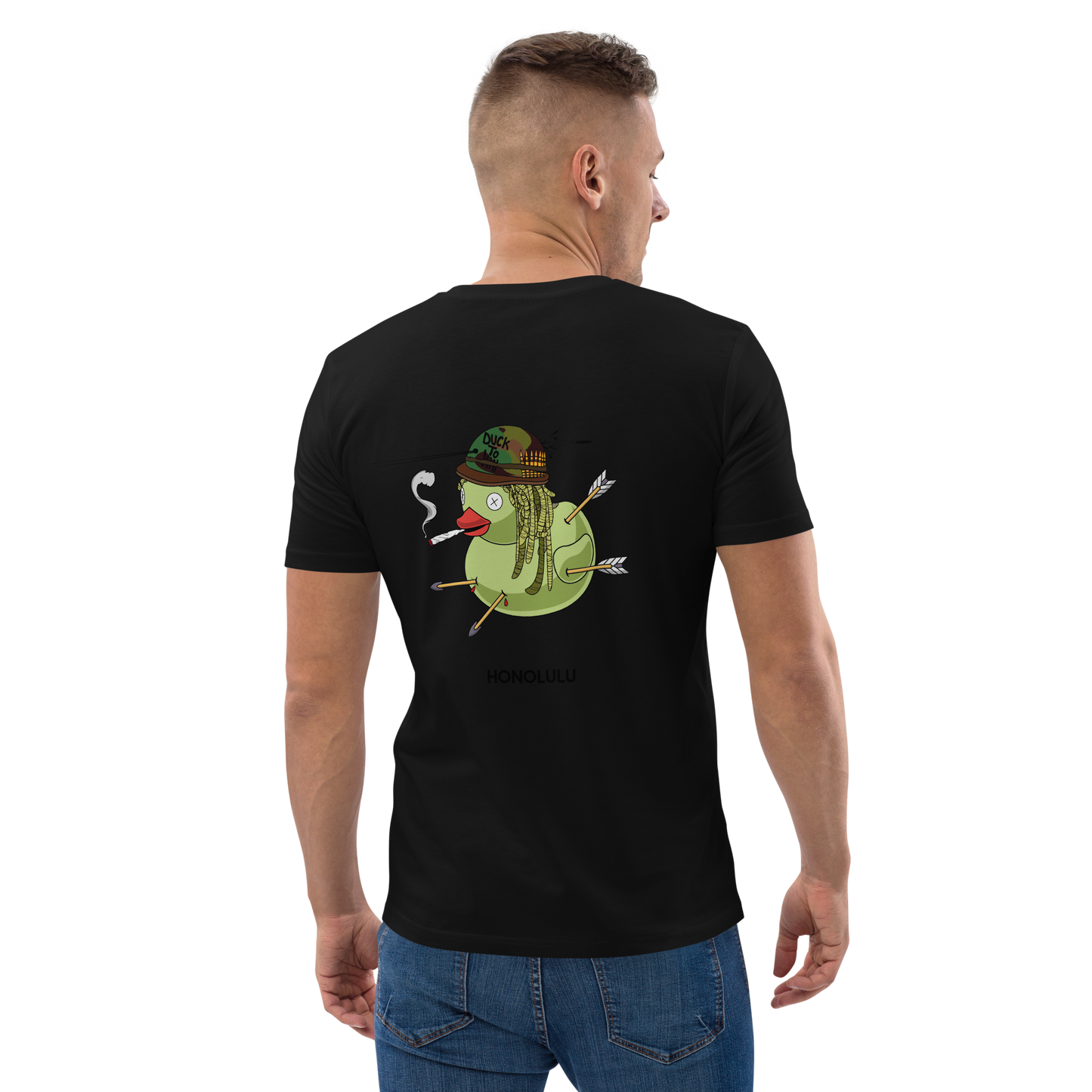 feat Ducking Idiots NFT - Unisex organic cotton t-shirt