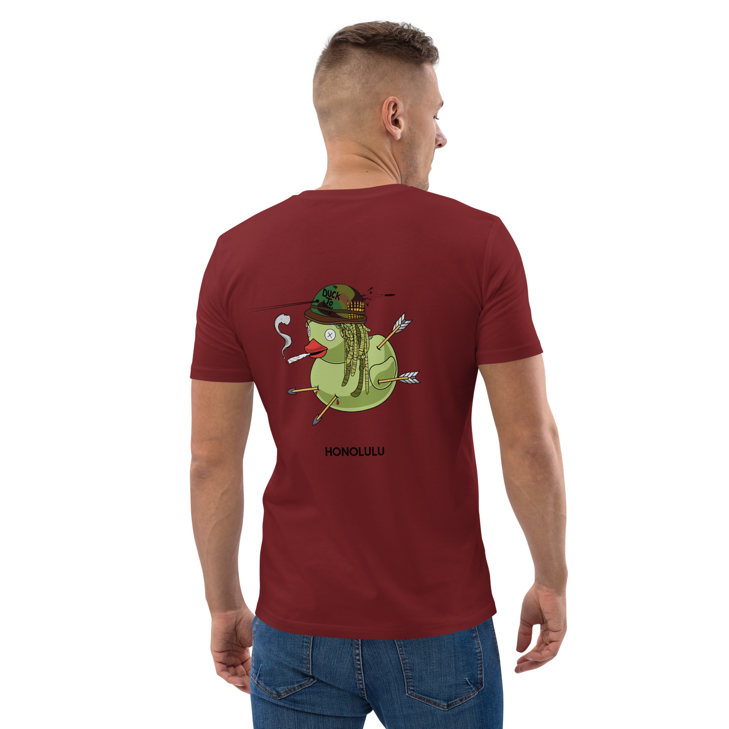 feat Ducking Idiots NFT - Unisex organic cotton t-shirt