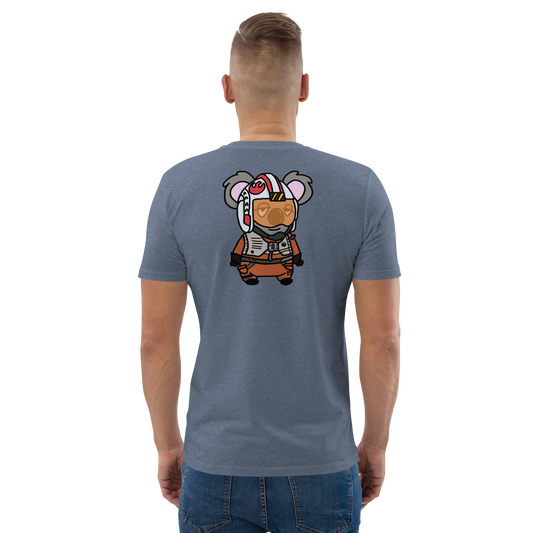 feat K-Dude Club - Unisex organic cotton t-shirt REAR PRINT