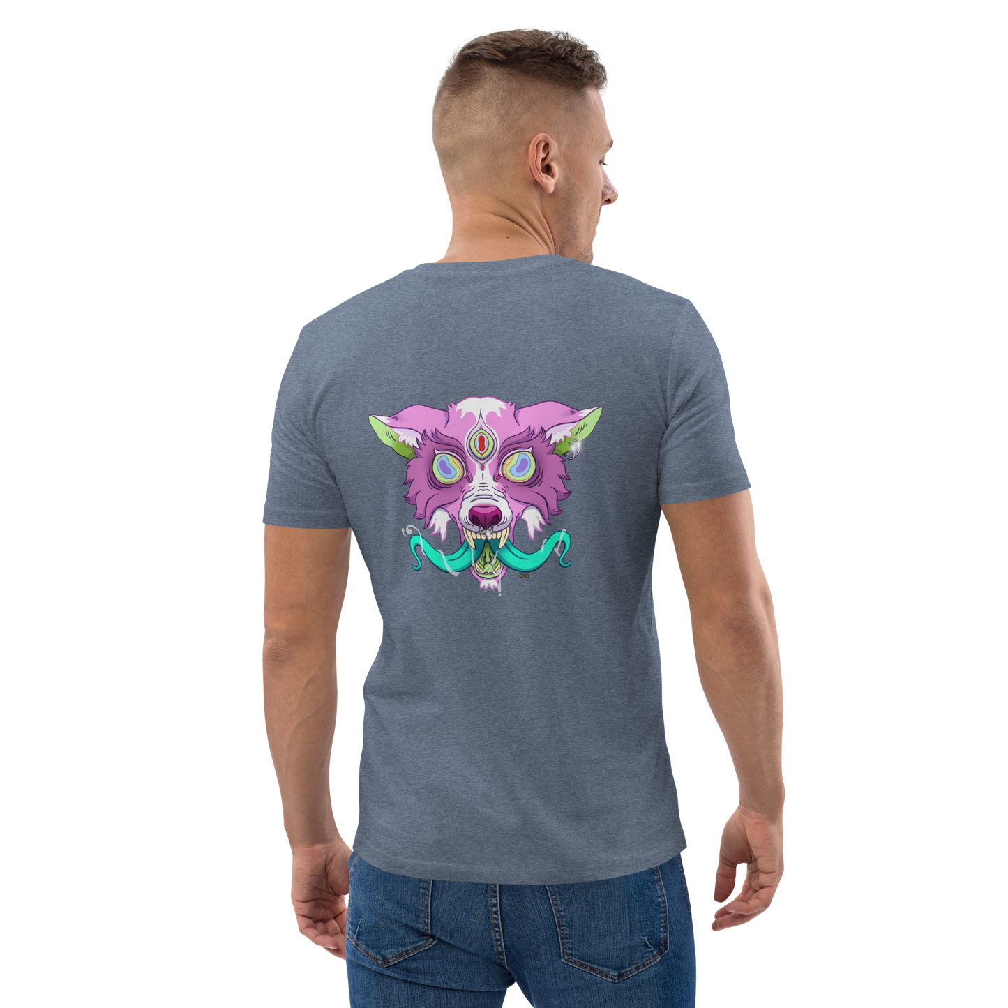 feat Koro Alana  - Unisex organic cotton t-shirt REAR PRINT