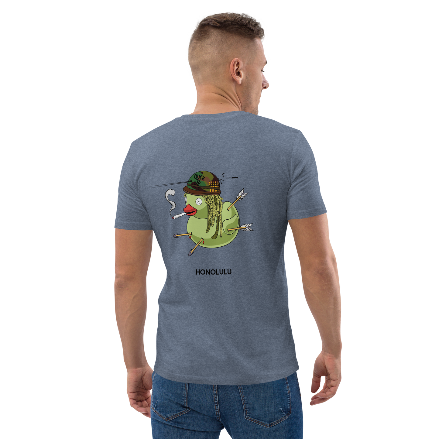 feat Ducking Idiots NFT - Unisex organic cotton t-shirt