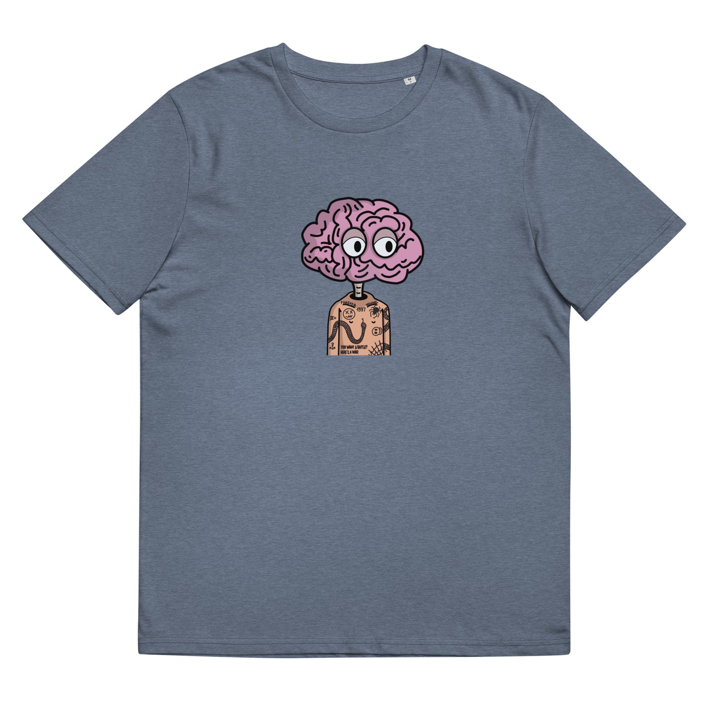 feat Brain Club - Unisex organic cotton t-shirt SINGLE EDITION