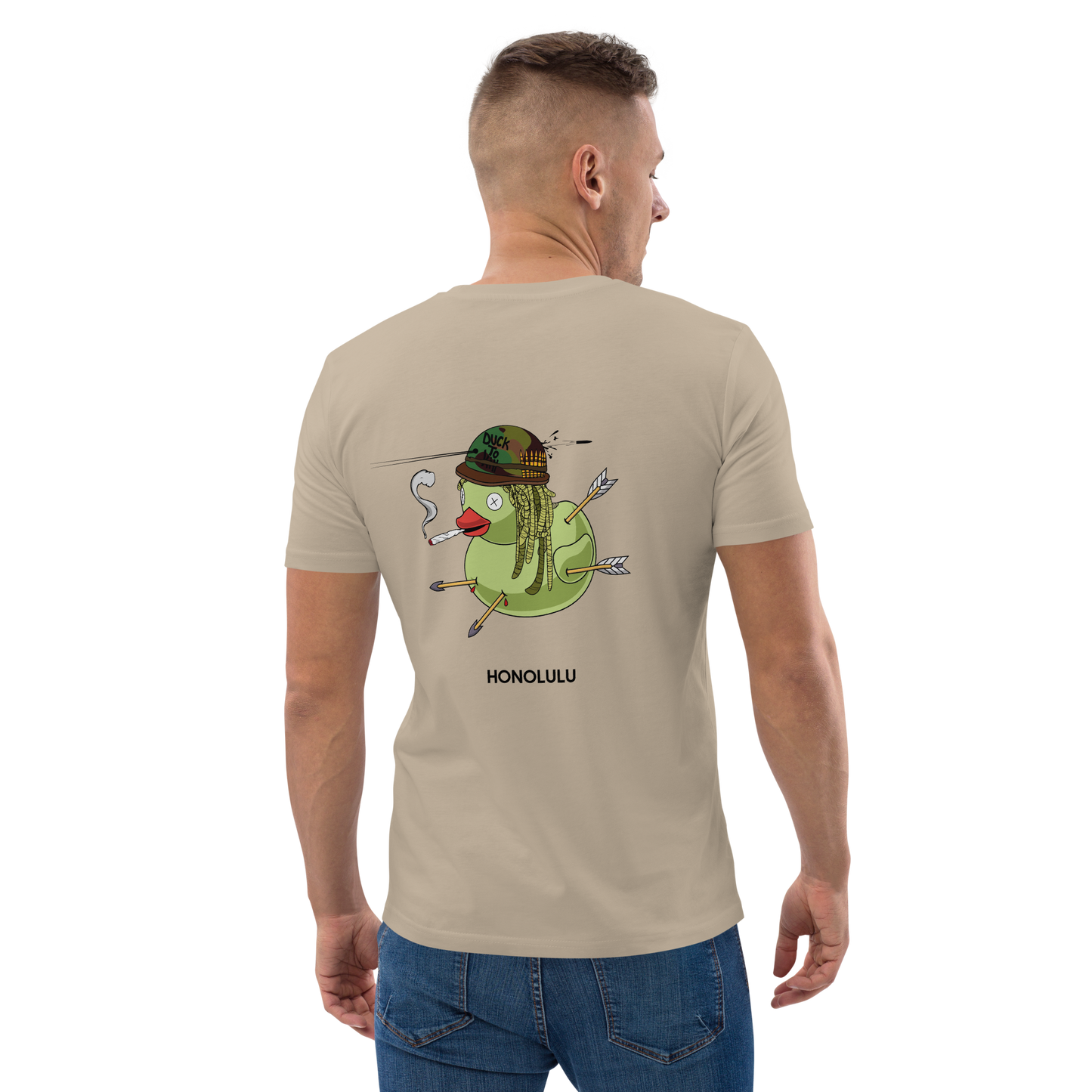 feat Ducking Idiots NFT - Unisex organic cotton t-shirt