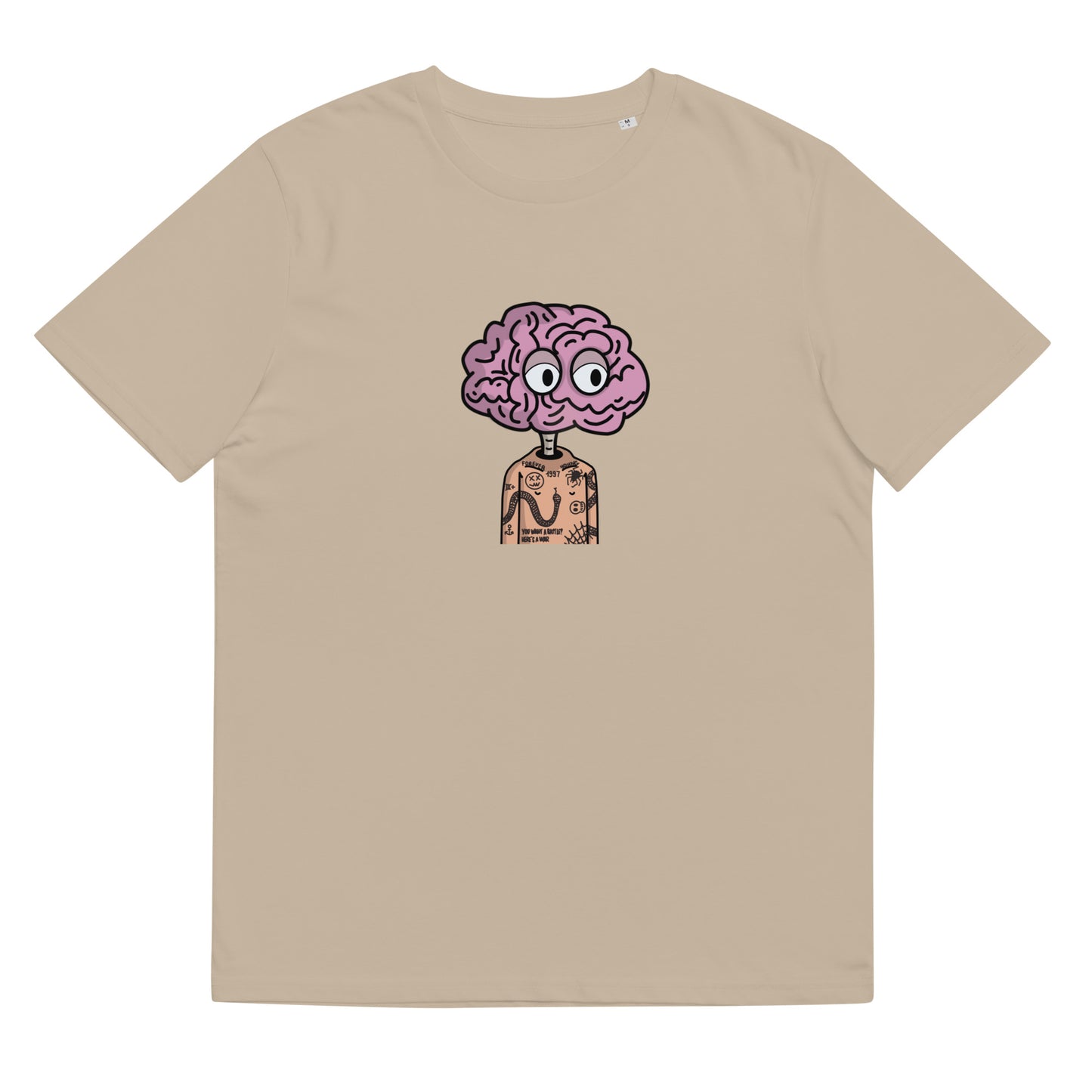 feat Brain Club - Unisex organic cotton t-shirt SINGLE EDITION