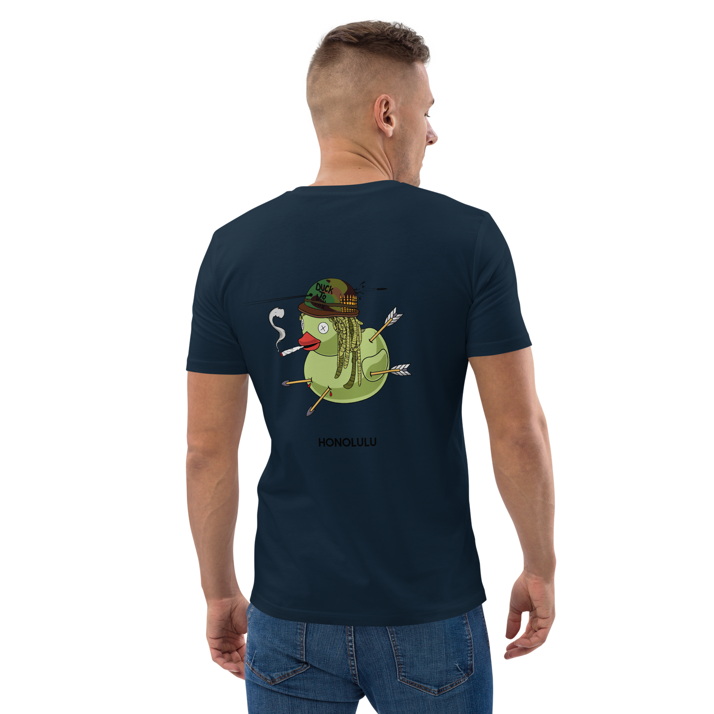 feat Ducking Idiots NFT - Unisex organic cotton t-shirt