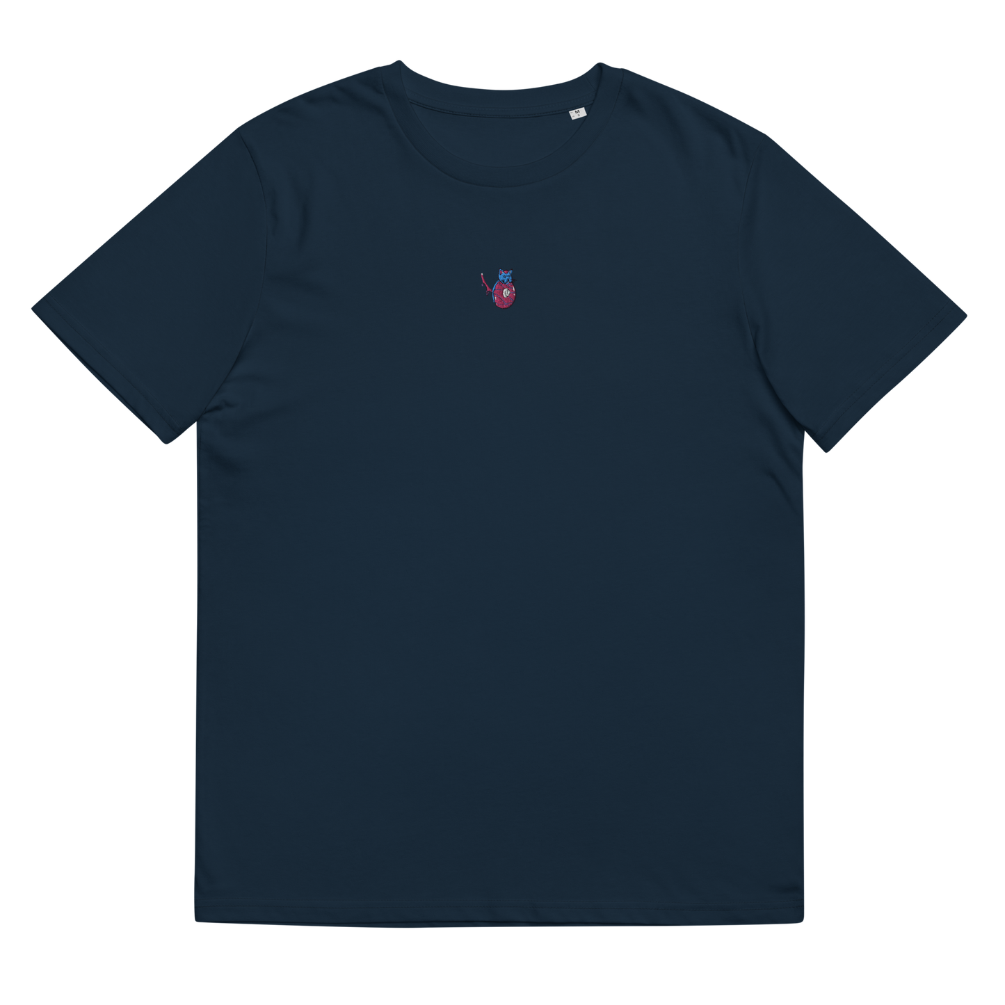 feat cr.em.y - Unisex organic cotton t-shirt REAR PRINT