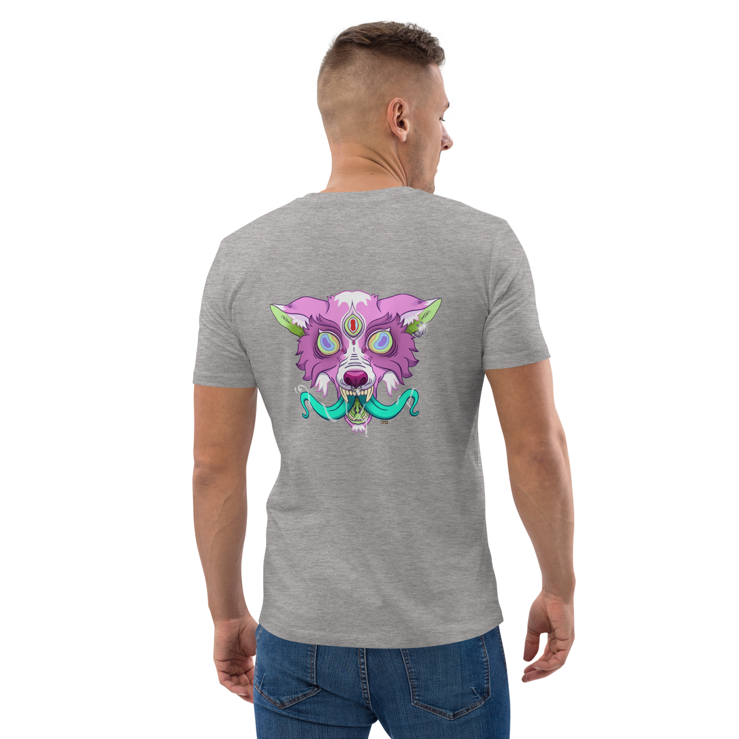 feat Koro Alana  - Unisex organic cotton t-shirt REAR PRINT