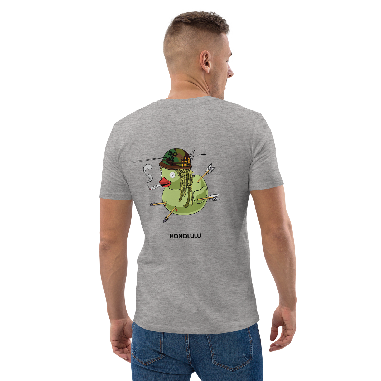 feat Ducking Idiots NFT - Unisex organic cotton t-shirt