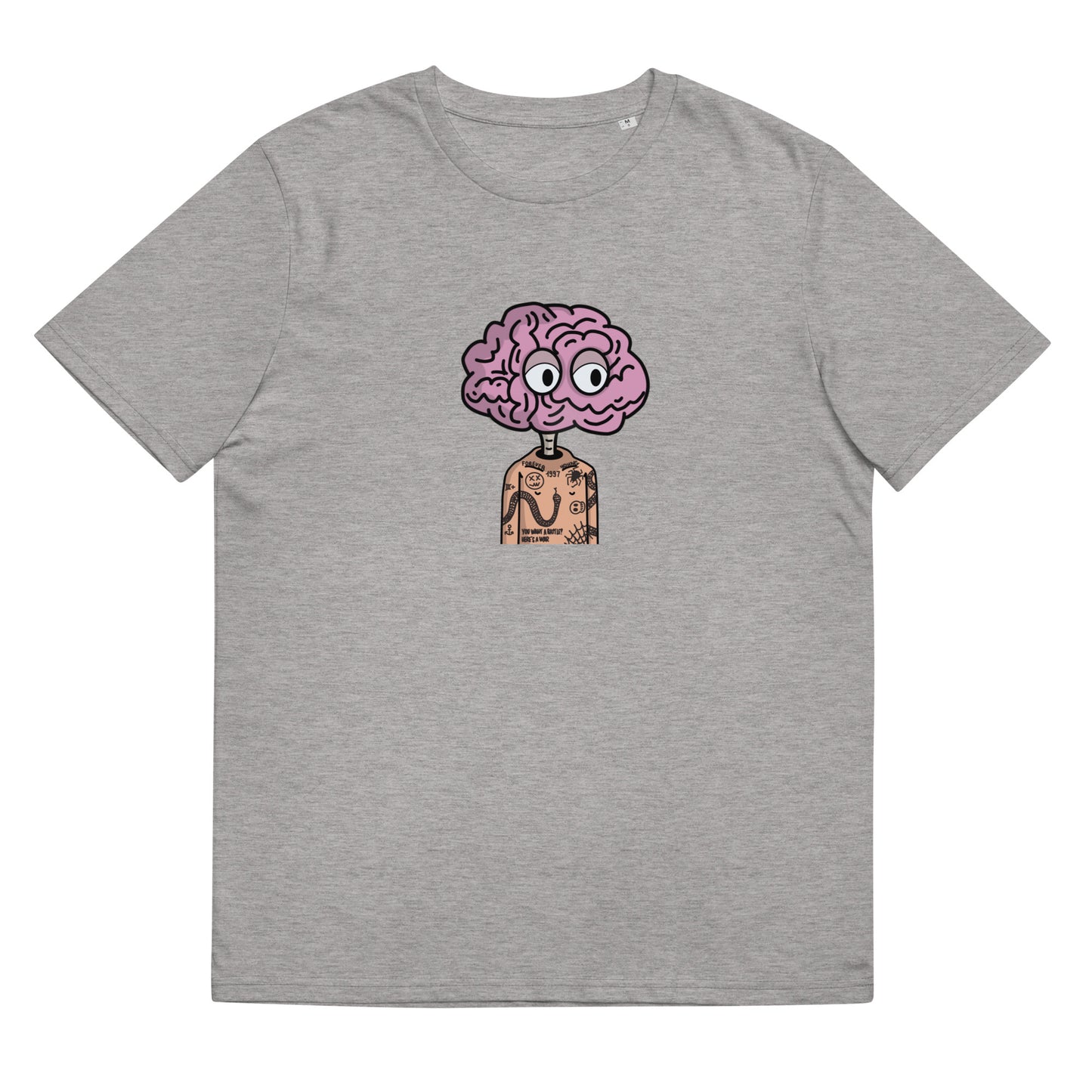 feat Brain Club - Unisex organic cotton t-shirt SINGLE EDITION