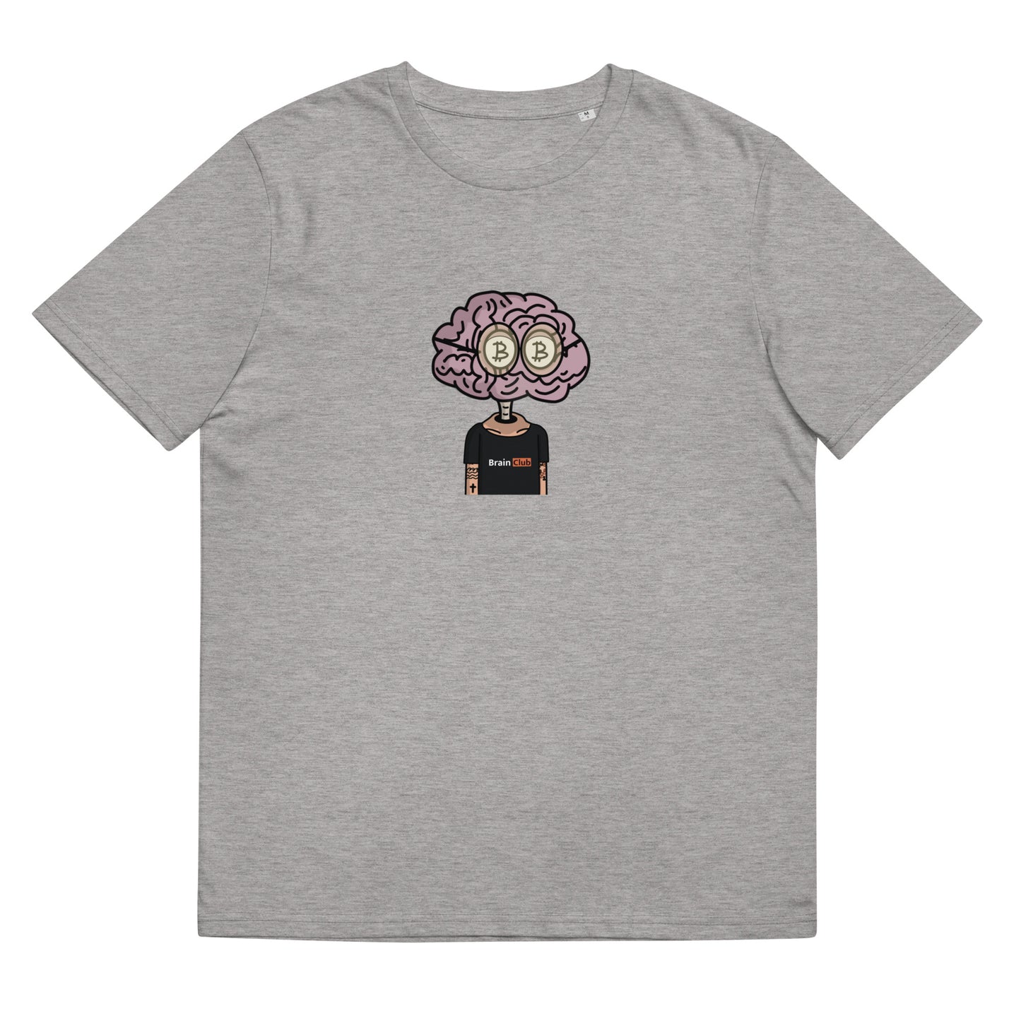 feat Brain Club - Unisex organic cotton t-shirt SINGLE EDITION