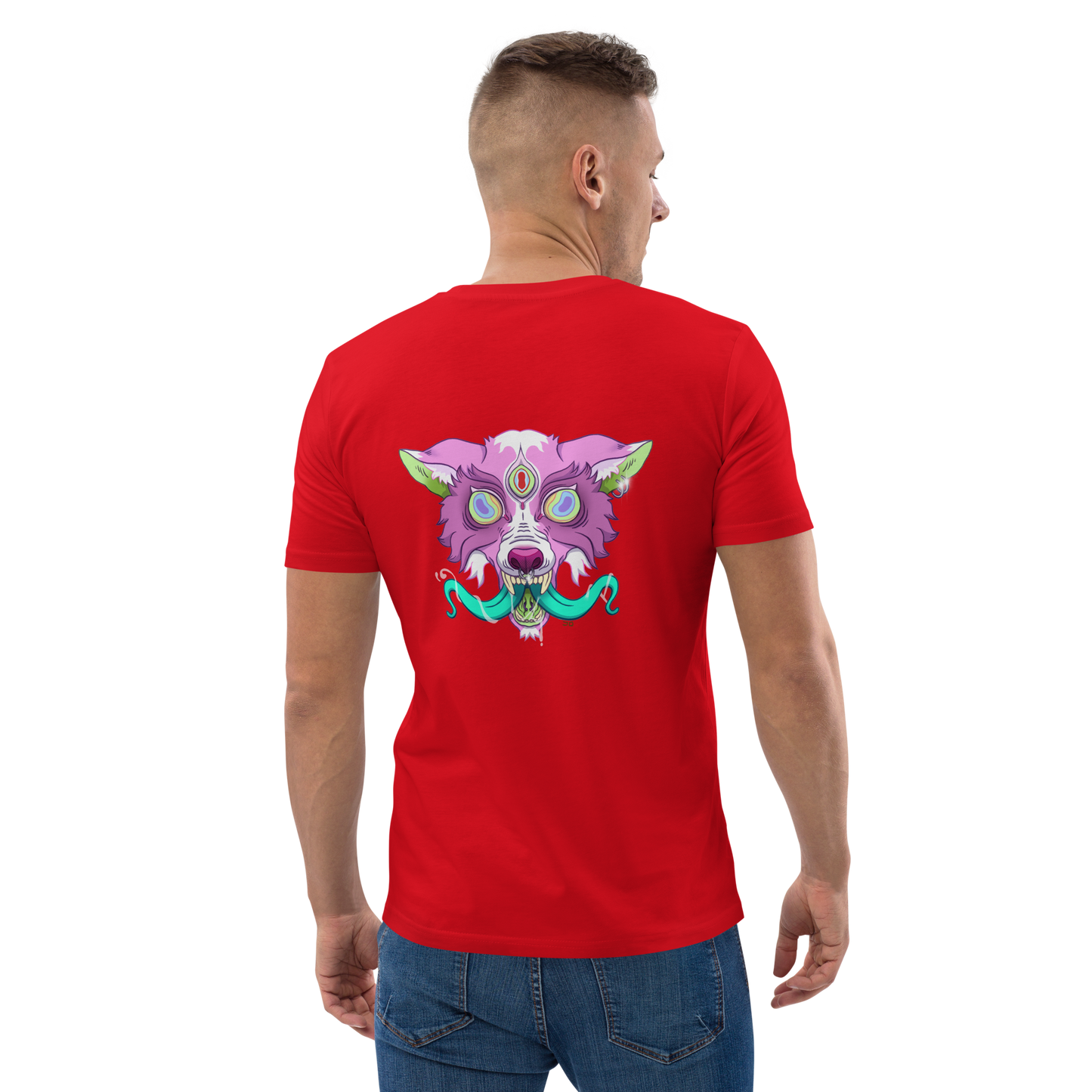 feat Koro Alana  - Unisex organic cotton t-shirt REAR PRINT