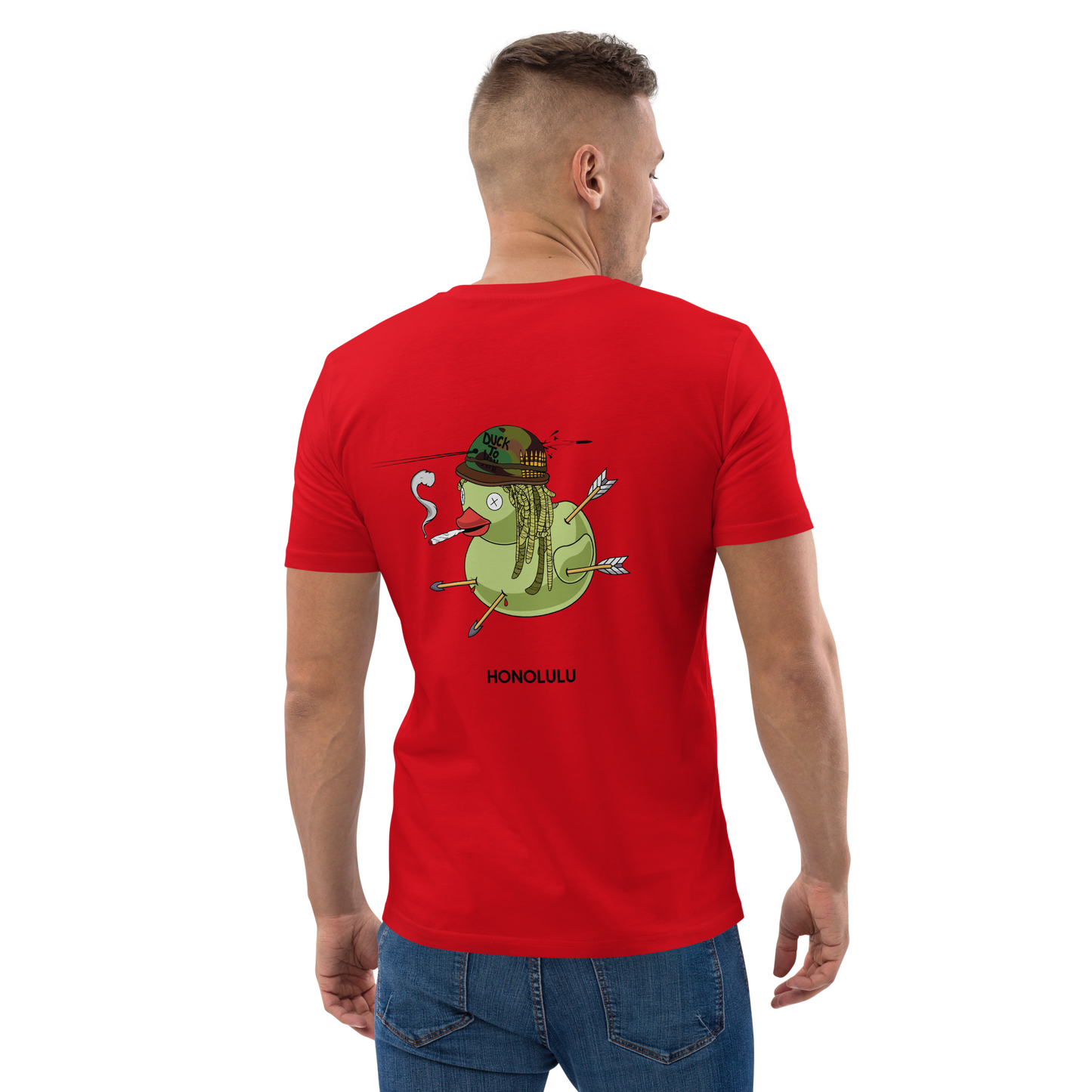 feat Ducking Idiots NFT - Unisex organic cotton t-shirt