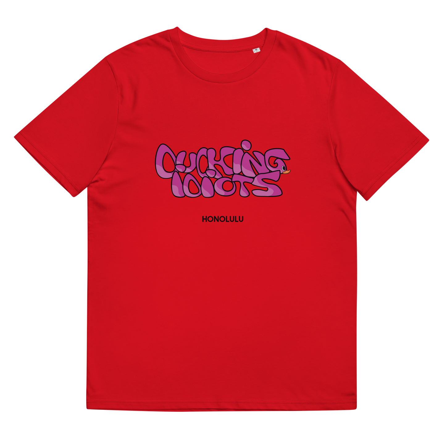 feat Ducking Idiots NFT - Unisex organic cotton t-shirt