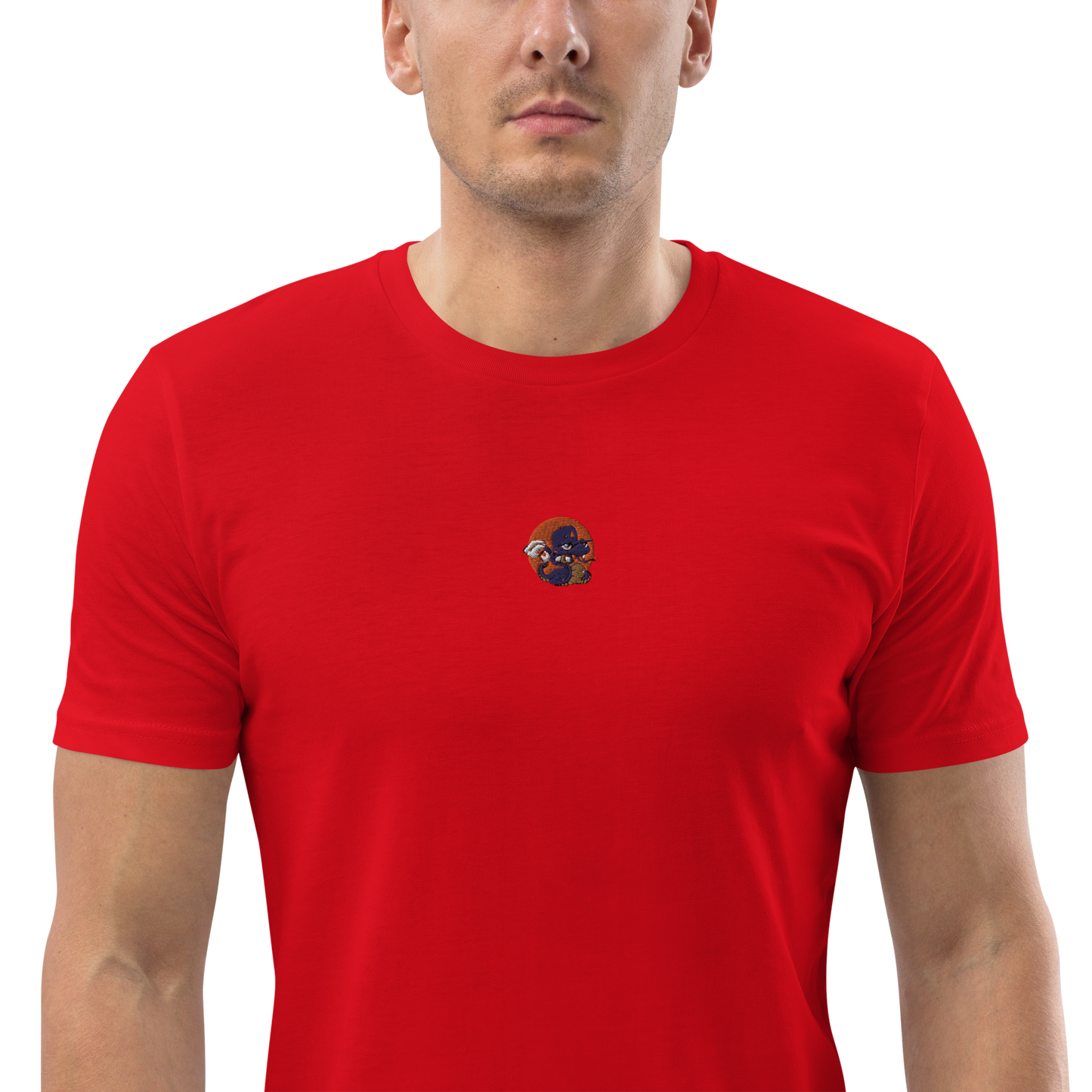 feat culpao_nft - Unisex organic cotton t-shirt REAR PRINT