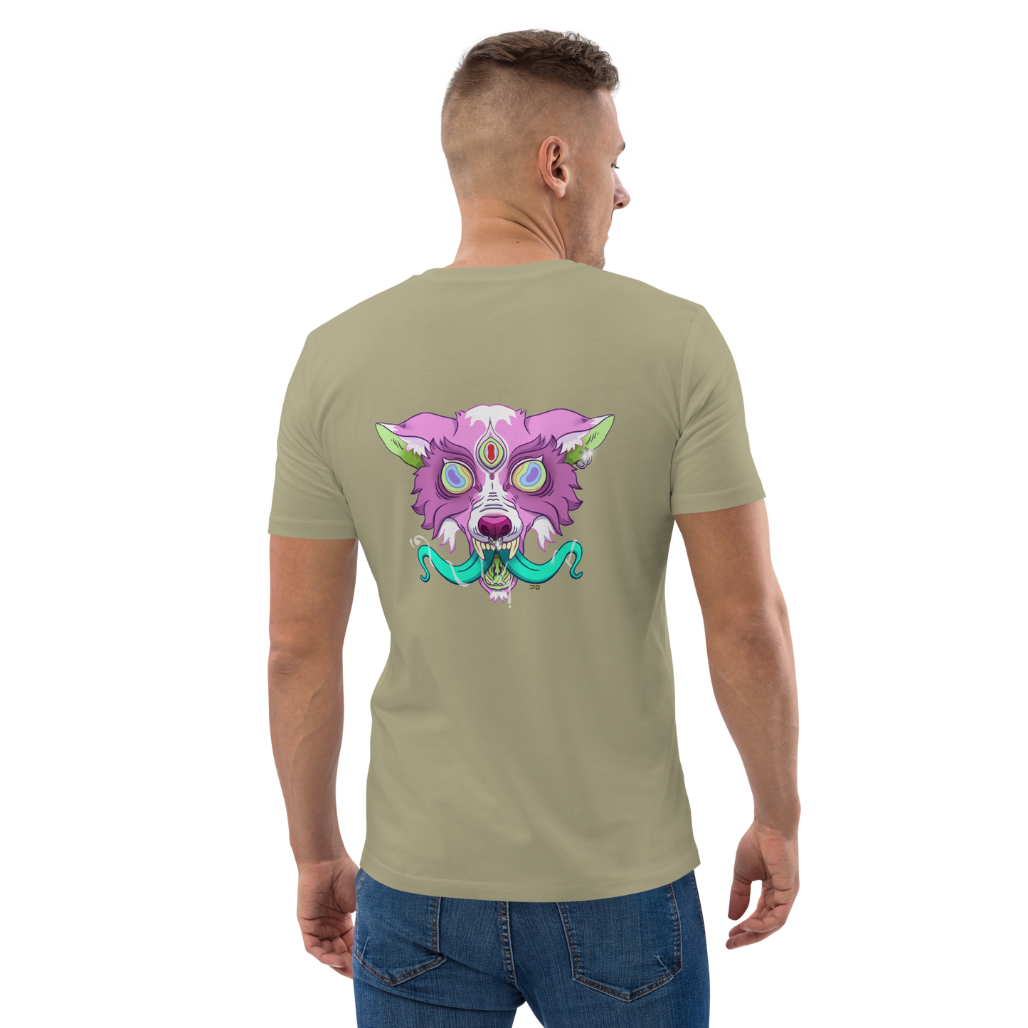 feat Koro Alana  - Unisex organic cotton t-shirt REAR PRINT