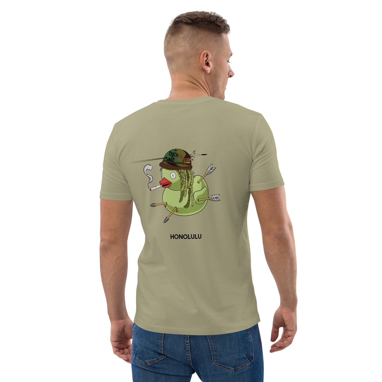 feat Ducking Idiots NFT - Unisex organic cotton t-shirt