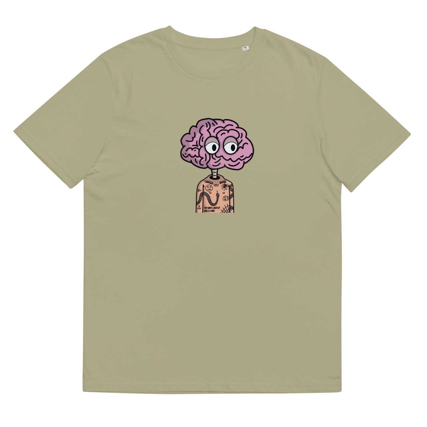 feat Brain Club - Unisex organic cotton t-shirt SINGLE EDITION