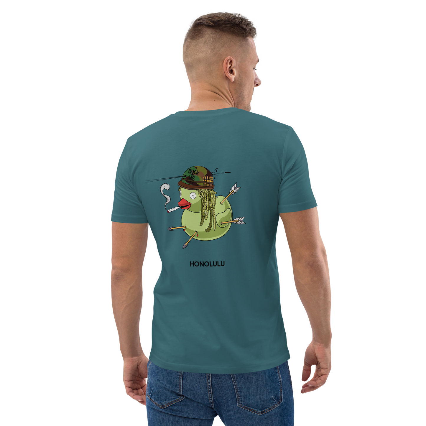 feat Ducking Idiots NFT - Unisex organic cotton t-shirt