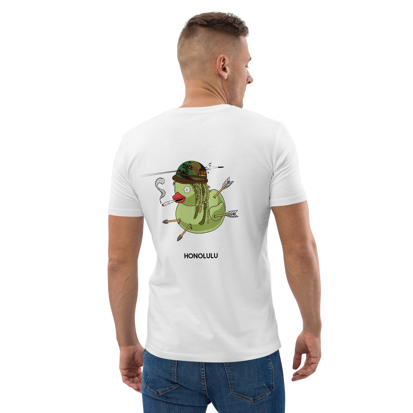 feat Ducking Idiots NFT - Unisex organic cotton t-shirt