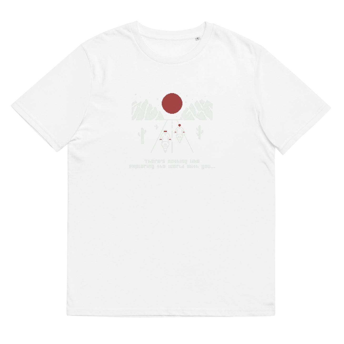 feat CrypticPixel x Drop Dread - Unisex organic cotton t-shirt SINGLE EDITION