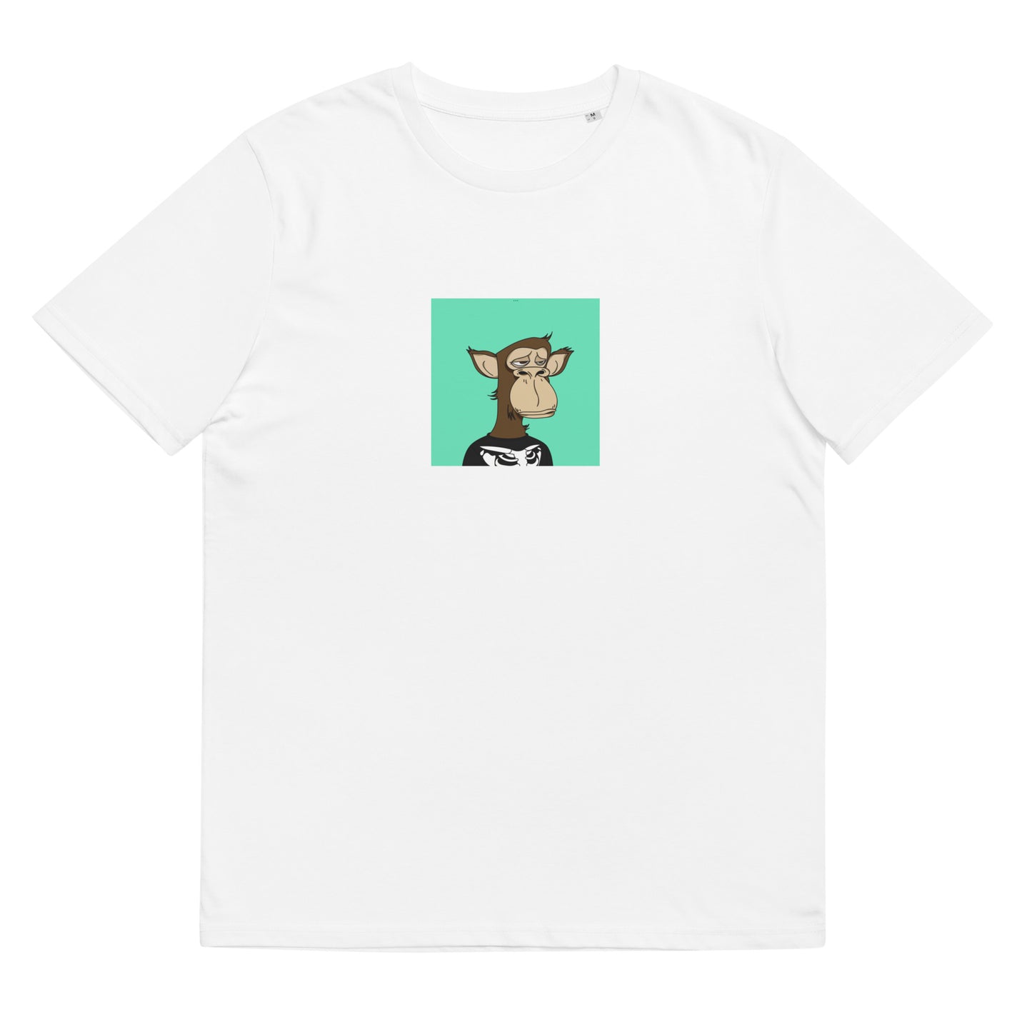 Unisex organic cotton t-shirt feat Polygon Ape YC #6437
