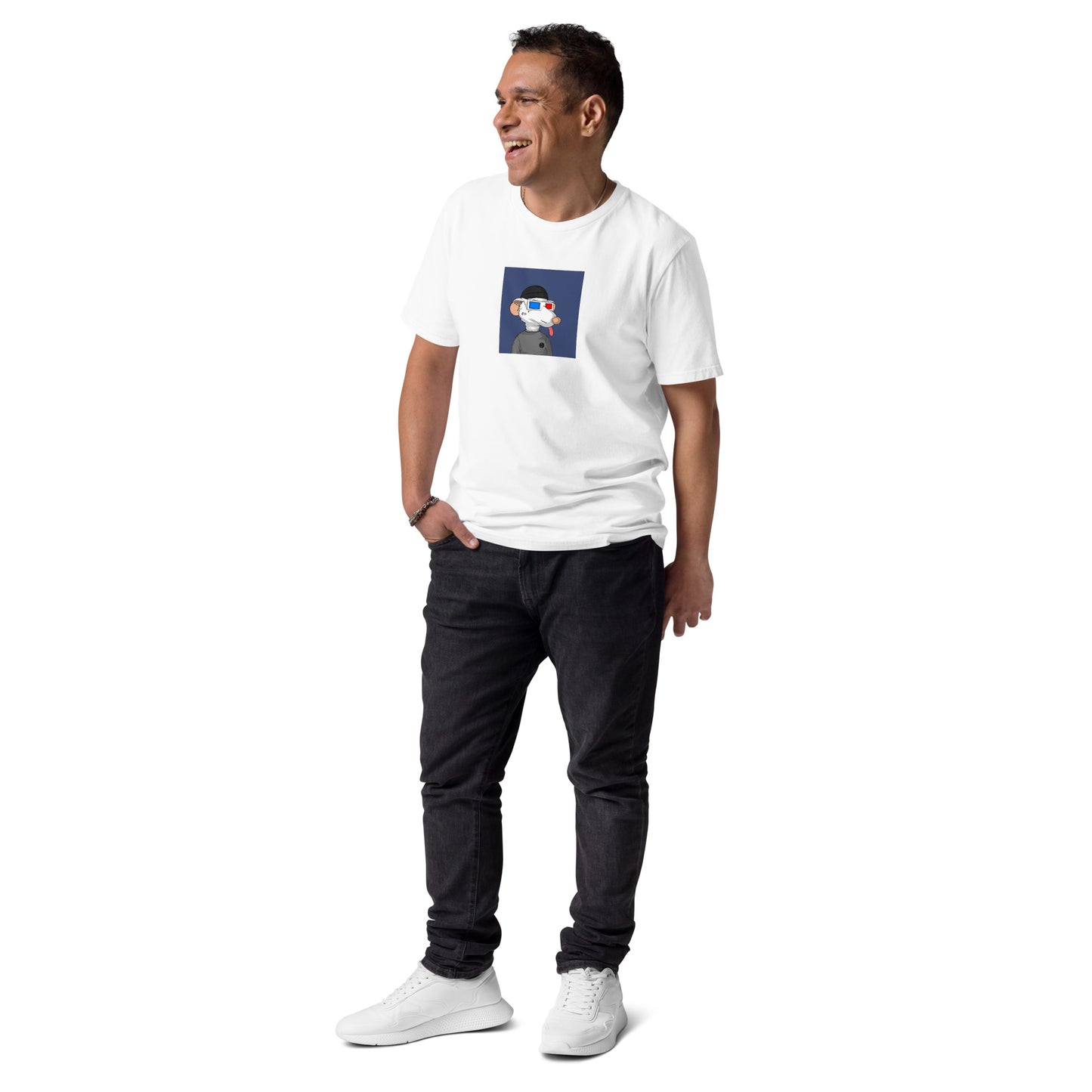 Unisex organic cotton t-shirt feat Fat Rat #6058