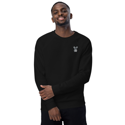 feat. K-Dude Club - Unisex organic raglan sweatshirt