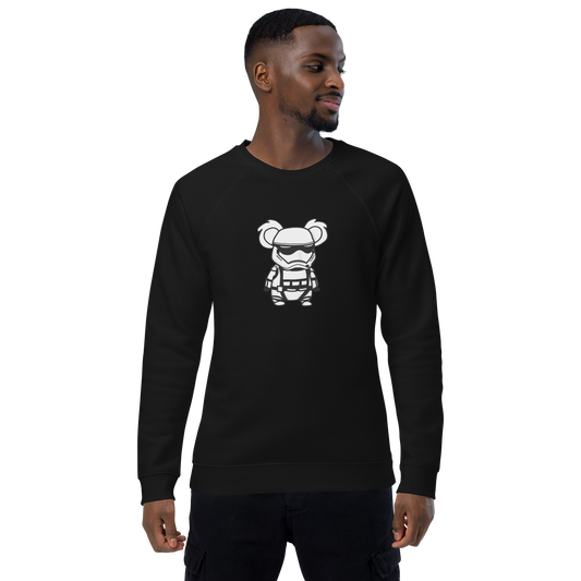 feat K-Dude Club - Unisex organic raglan sweatshirt