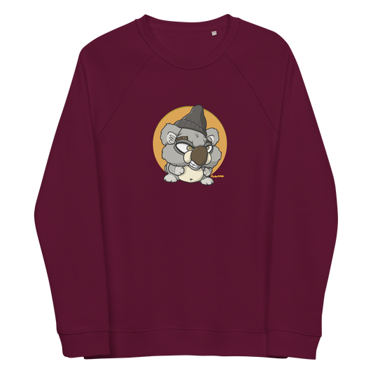 feat culpao_nft - Unisex organic raglan sweatshirt