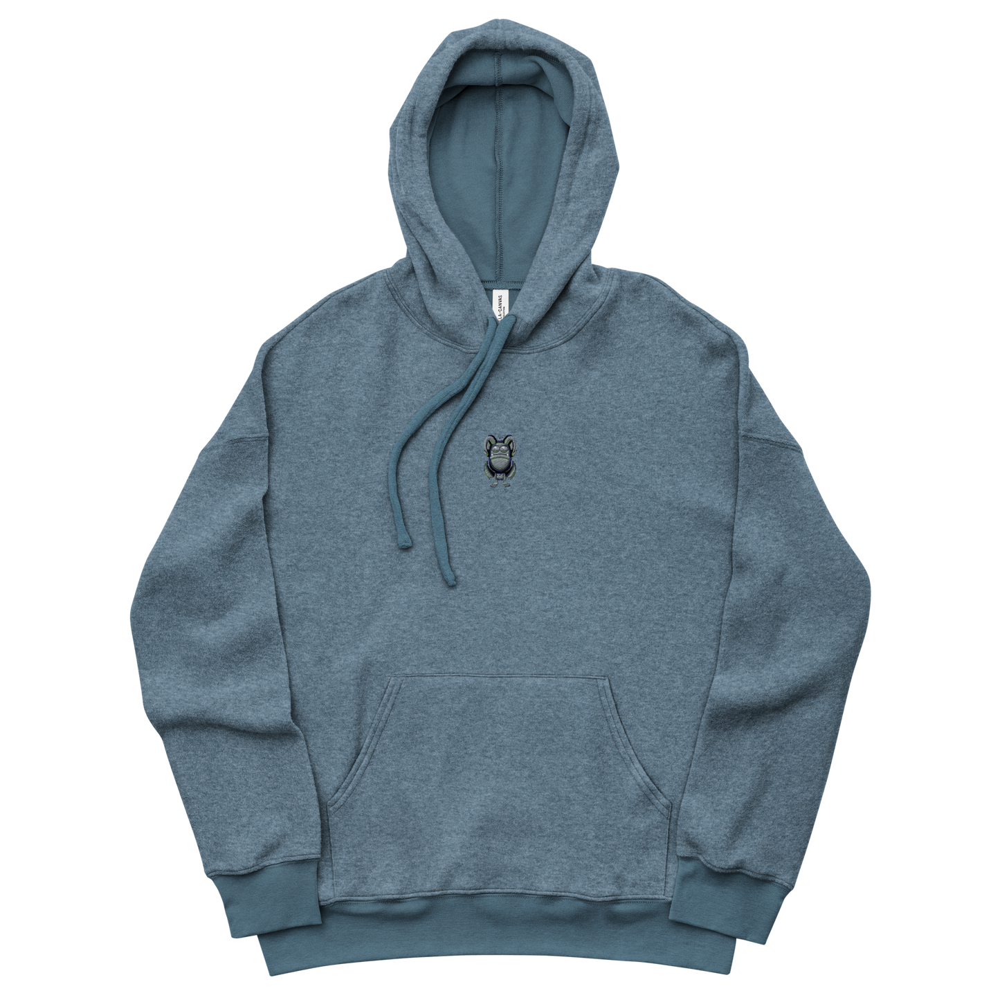feat SK - Unisex sueded fleece hoodie