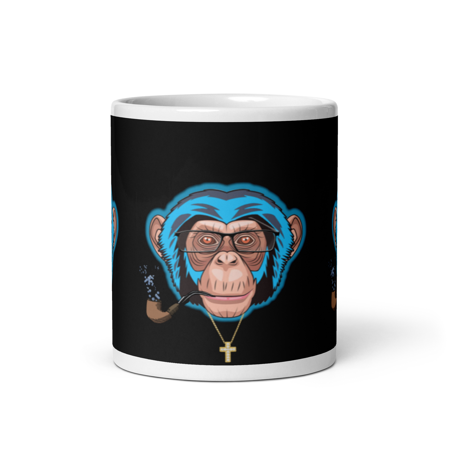 feat Precioux - White glossy mug
