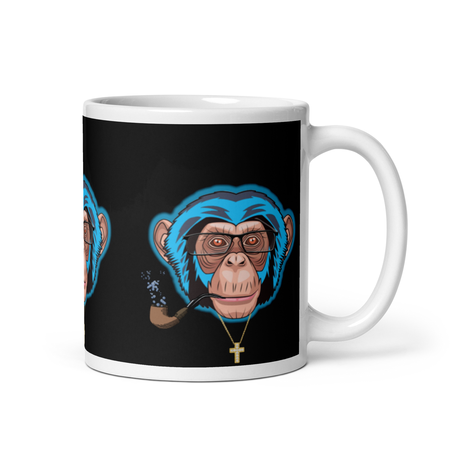 feat Precioux - White glossy mug