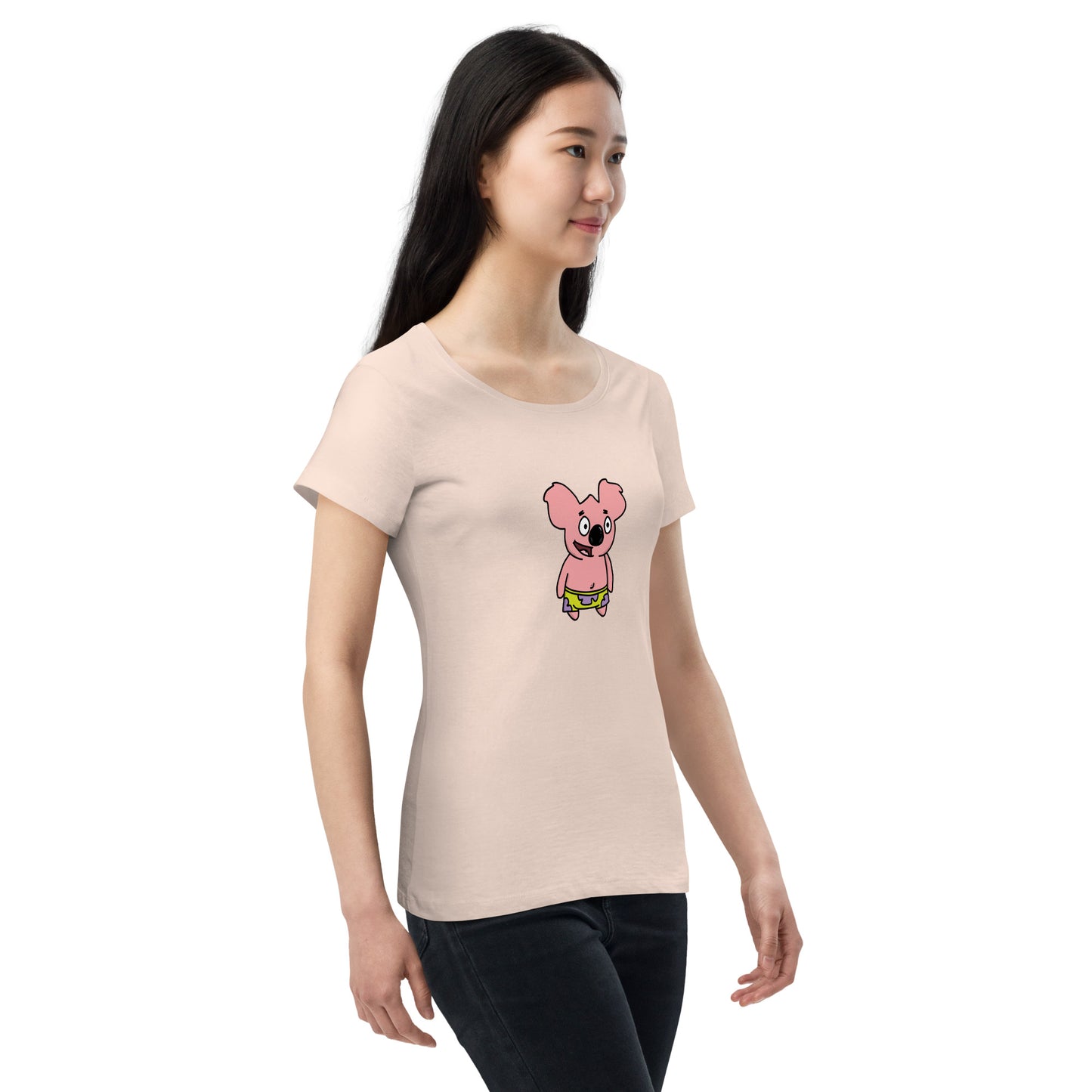 feat K-Dude Club - Women’s basic organic t-shirt