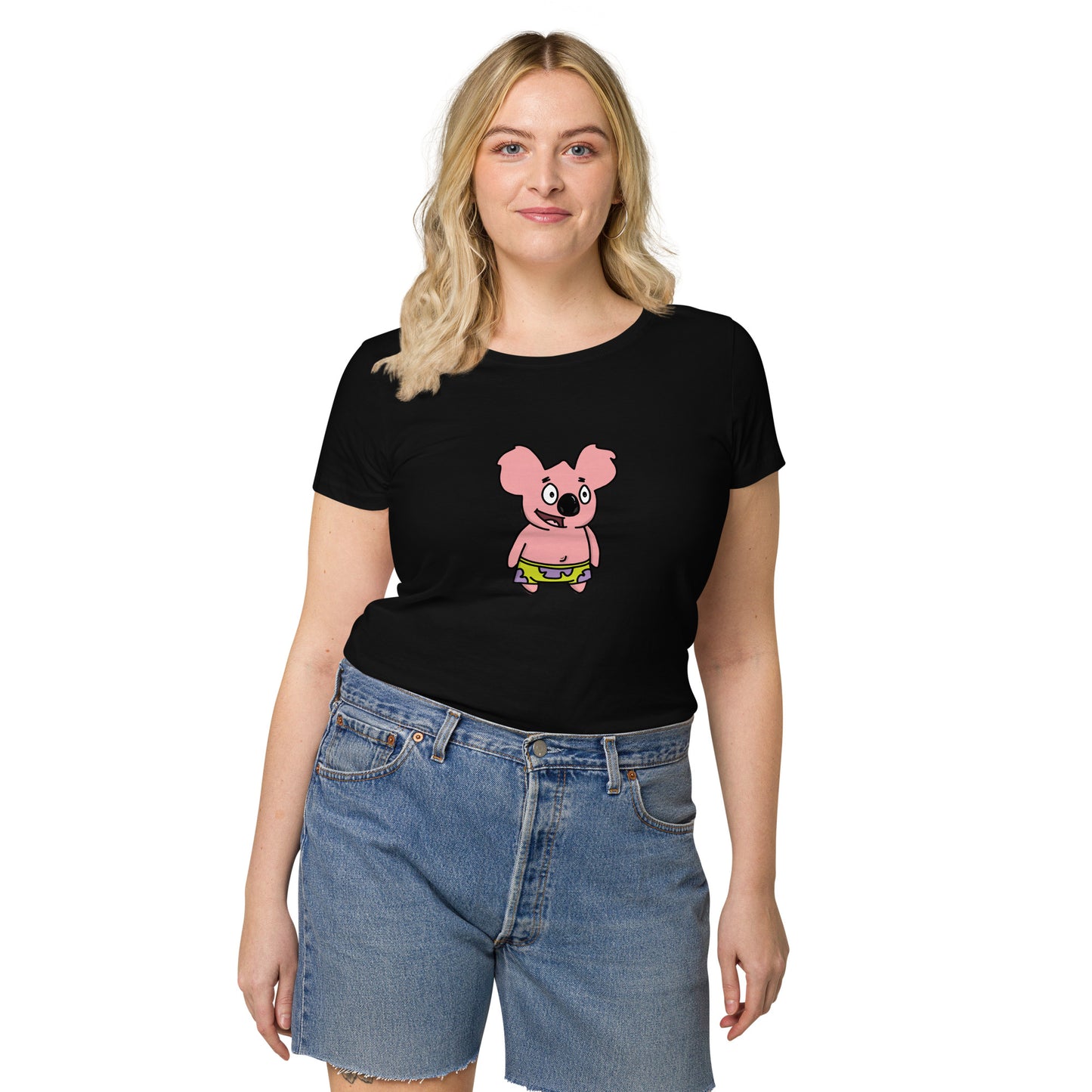 feat K-Dude Club - Women’s basic organic t-shirt