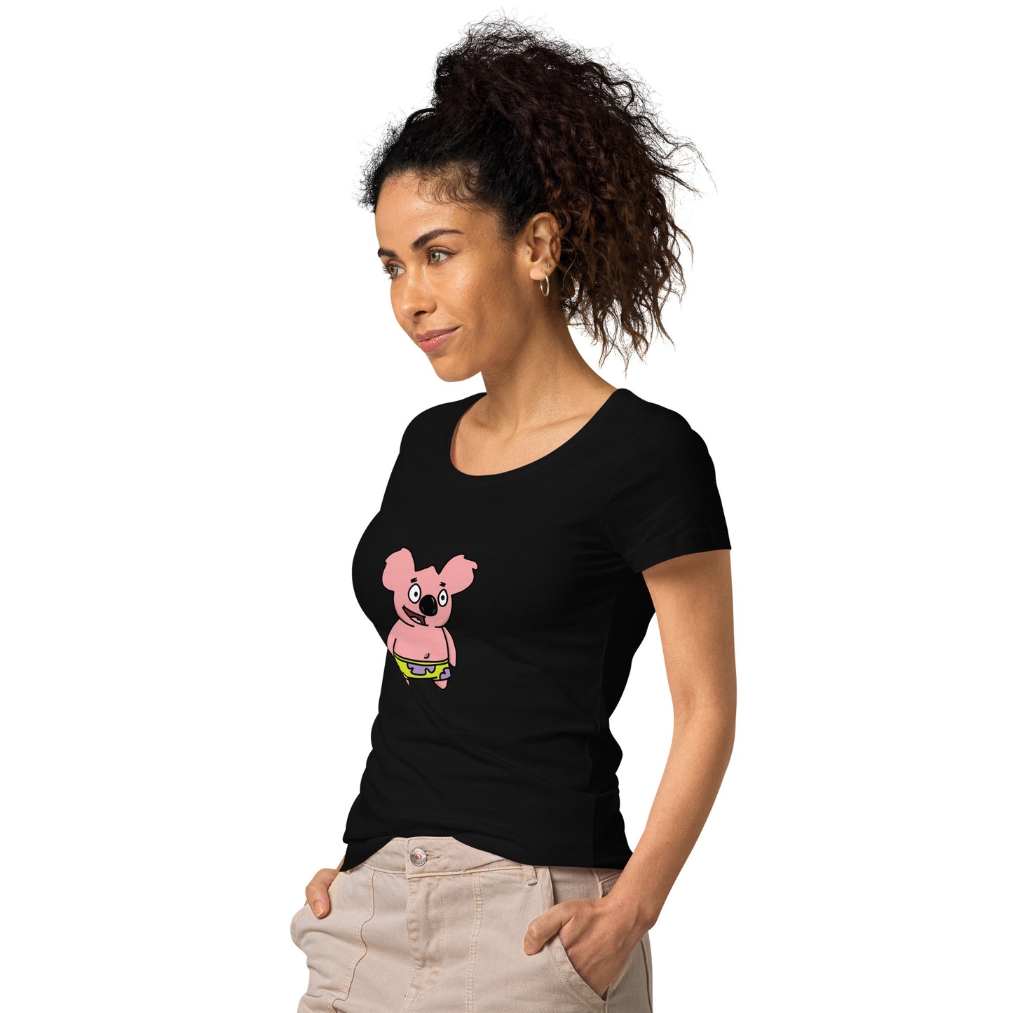 feat K-Dude Club - Women’s basic organic t-shirt