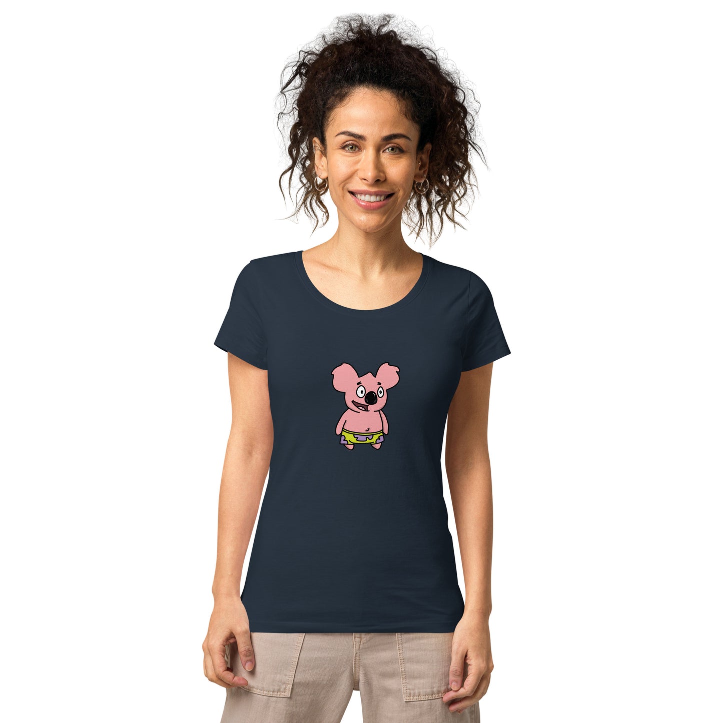 feat K-Dude Club - Women’s basic organic t-shirt